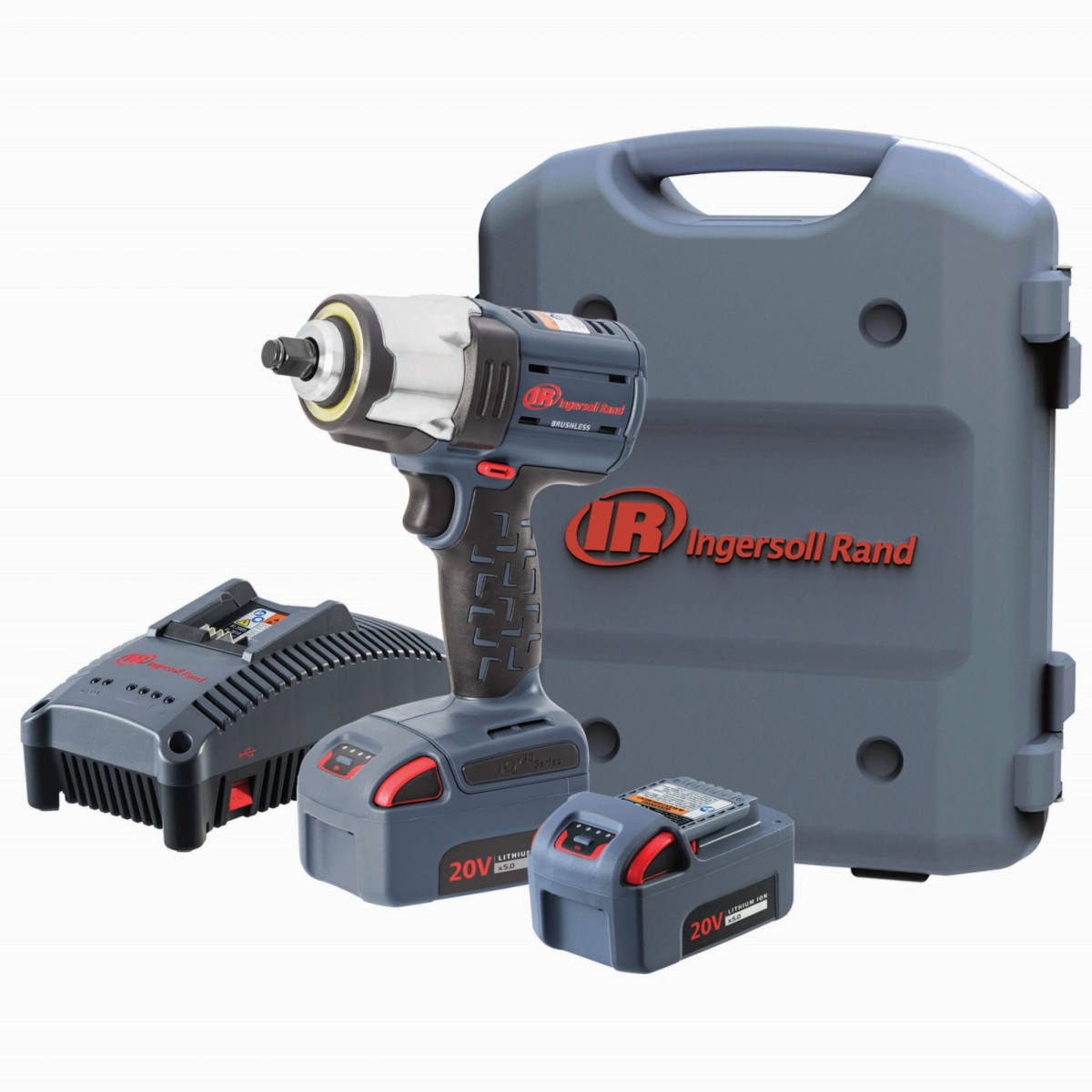 Akumulatorowy klucz udarowy 1/2" Ingersoll Rand W5153-K22B-EU