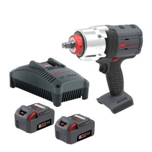Akumulatorowy klucz udarowy 1/2" Ingersoll Rand W7153-K22B-EU DXS2 z wymiennym wrzecionem